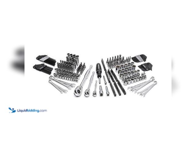 Lot 49-2004193 - Husky 280-Piece SAE/Metric Mechanics Tool Set with Tool Box, Model # H280MTS, slightly used, clean. ...