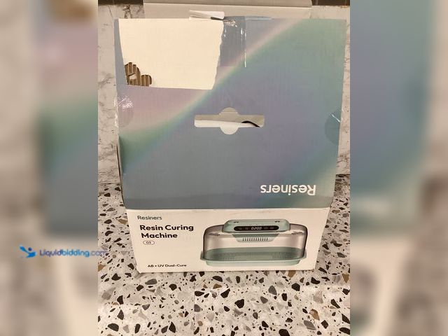 Lot 49-5452036 - Resiners Resin Curing Machine G3 with UV Resin Light, 2H/1Min Fast Curing, Silicone Mat Included, De...