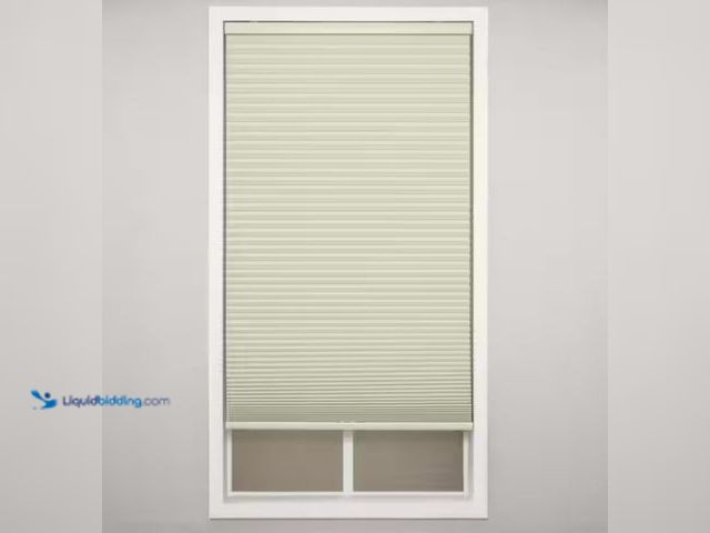 Lot 49-5574047 - QTY 3 - Perfect Lift Window Treatment
Alabaster Cordless Blackout Eco Polyester Cellular Shades - 3...