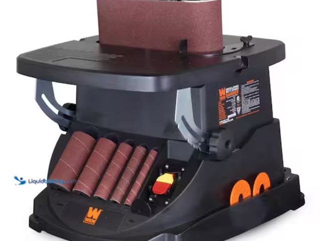 Lot 49-2006123 - WEN Oscillating Belt and Spindle Sander, Model # 6524, Unused, Has attachments, Factory packed.  Ref...