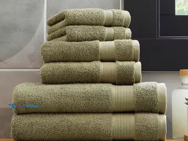 Lot 49-1568481 - StyleWell Hygrocotton Moss 6-Piece Bath Towel Set Model # BATH_MOSS_6PK, Unused  Ref#SR1230