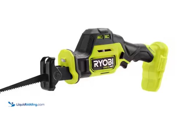Lot 49-1547188 - RYOBI ONE+ HP 18V Brushless Cordless Compact One-Handed Reciprocating Saw (Tool Only) Model # PSBRS0...