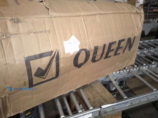 Lot 49-3464312 - Queen Size Mattress Topper, Greyish Blue, Unused  Ref#4G-0801