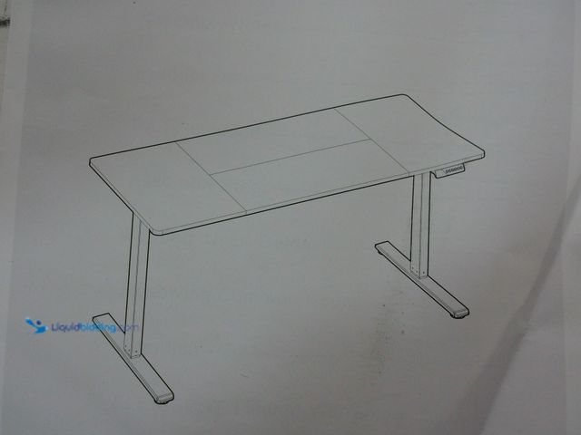 Lot 49-1557106 - FLEXISPOT Adjustable Height Desk Frame, Sit or Stand Up Desk Frame, 28.3" - 47.6" H, White, Model # ...