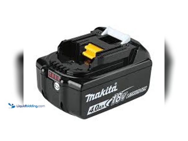 Lot 49-5485675 - Makita 18V LXT Lithium-Ion High Capacity Battery Pack 4.0Ah with Fuel Gauge. Model # BL1840B. Unused...