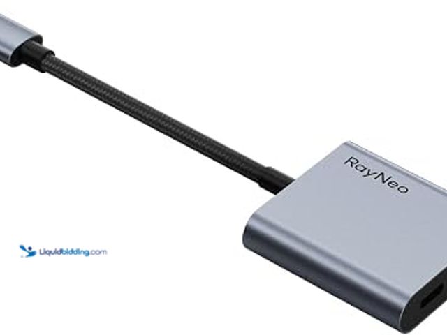 Lot 49-1622998 - RayNeo USB-C to Glasses Charging Adapter - Charge & Play, for Switch (Not Switch 2)/PS5/Xbox/Mac/Lap...