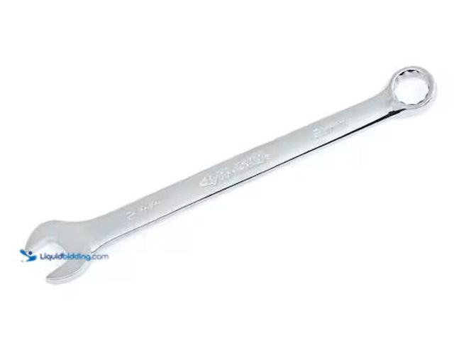 Lot 49-5460477 - Husky
32 mm 12-Point Metric Full Polish Combination Wrench Item is unused.