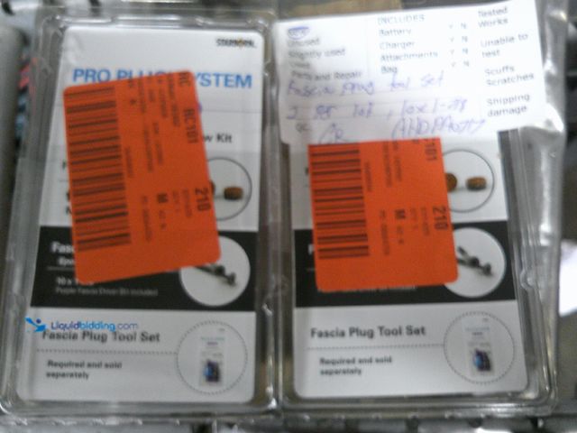 Lot 49-1517117 - (lot of 2) 10X 1-7/8, Fiberon Fascia Plug Kit by Starborn, Model# DFFPPF, New   Ref#AHD-PA0717