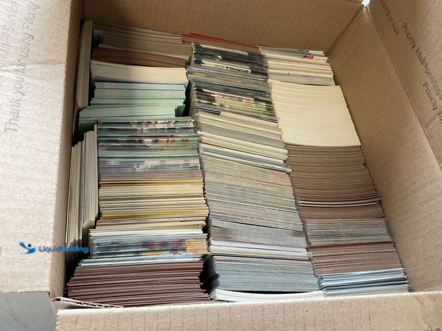Lot 49-3503533 - Other LARGE BOX OF 2000+ SPORT CARDS VARIOUS YEARS AND TYPES LOADED WITH STARS AND HALL OF FAMERS