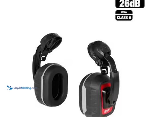 Lot 49-3631271 - Milwaukee BOLT Earmuffs with Noise Reduction Rating of 26 dB; Model:48-73-3251; Unused  Ref#SR0803
