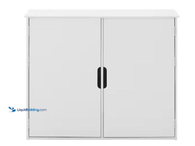 Lot 49-1627098 - StyleWell Craft White Storage Hutch (42in W) Model # JS-3417-A, New, Factory Sealed  Ref#CRS0626