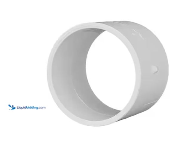 Lot 49-5574179 - QTY 40 - Charlotte Pipe
2 in. PVC DWV Hub x Hub Repair Coupling, Model # PVC001300800HD. Unused