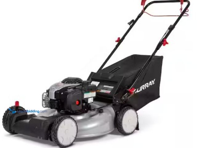 Lot 49-2022954 - Murray 22 in. 140 cc Briggs & Stratton Walk Behind Gas Self-Propelled Lawn Mower with Front Wheel Dr...