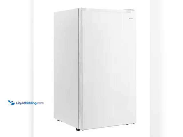 Lot 49-1549430 - Vissani 3.2 cu. ft. Mini Refrigerator in White, ENERGY STAR, Model # HVAR32WE, Unused, Tested works....