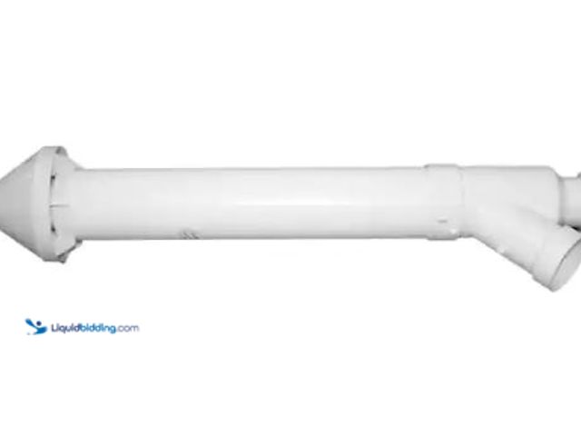 Lot 49-1569544 - Rheem 3 in. PVC Horizontal or Vertical Concentric Vent Termination Kit for High Efficiency Tankless ...