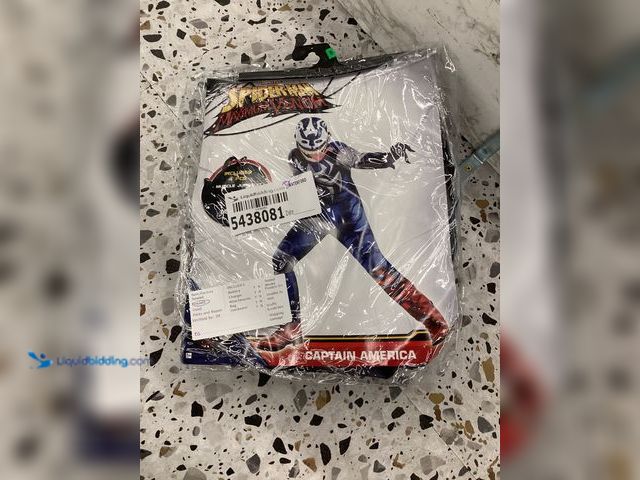 Lot 49-5438081 - Medium - Child Venomized Captain America Muscle Costume - Spider-Man: Maximum Venom UNUSED.