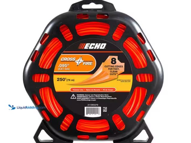Lot 49-1534754 - (2) ECHO .095" Cross-Fire Trimmer Line (250 ft.) Large Clam, Model # 311095070, Unused, (2 Spools pe...