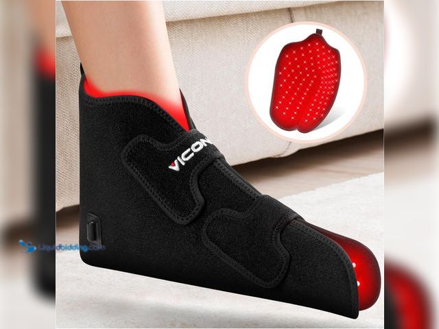 Lot 49-3528508 - Viconor Red Infrared Light Therapy for Feet, Red Light Therapy Shoe Led Near Infrared Light Boots Un...