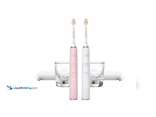Lot 49-3549341 - Philips Sonicare DiamondClean Smart Electric Rechargeable Toothbrush, 2-pack. Item 4231001 | Model H...