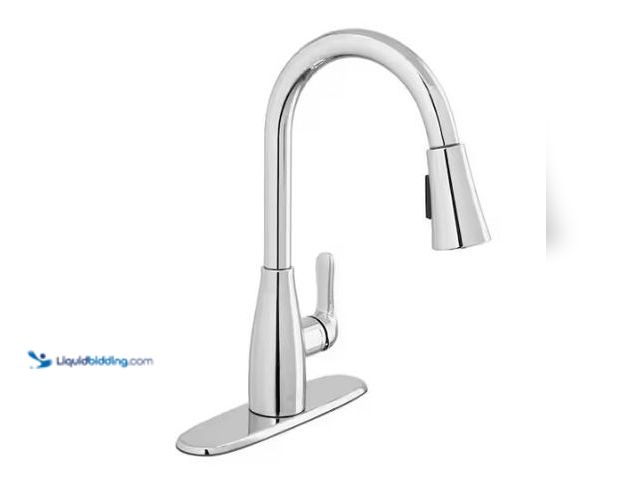 Lot 49-1569455 - Glacier Bay McKenna Single-Handle Pull Down Sprayer Kitchen Faucet in Polished Chrome with TurboSpra...