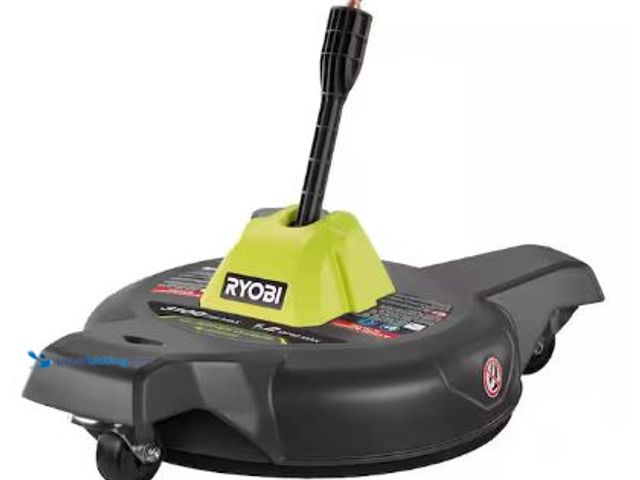 Lot 49-1517164 - RYOBI
12 in. 3100 PSI Electric Pressure Washer Surface Cleaner with Caster Wheels, Model # RY31SC31...