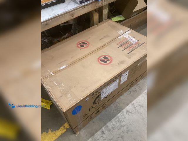 Lot 49-5488108 - Forno Arezzo 44 in. Ceiling Mount Range Hood in Stainless Steel. Model # FRHRE5312-44. Unused