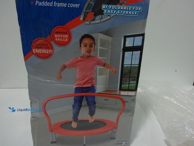 Lot 49-2023243 - the MinnARK Store MinnARK Mini Folding Trampoline 36 Inch Diameter, 1 Person. Model # MA-BFTP-1. MSR...