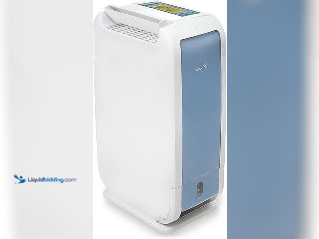 Lot 49-5544210 - Ivation 13-Pint Small-Area Desiccant Dehumidifier Compact and Quiet - With Continuous Drain Hose for...