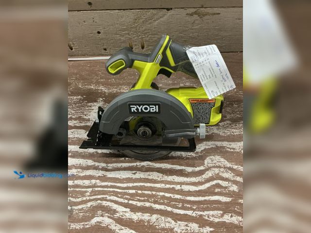 Lot 49-5559269 - RYOBI ONE+ 18V Cordless 5 1/2 in. Circular Saw (Tool Only). Model # PCL500B. Unused