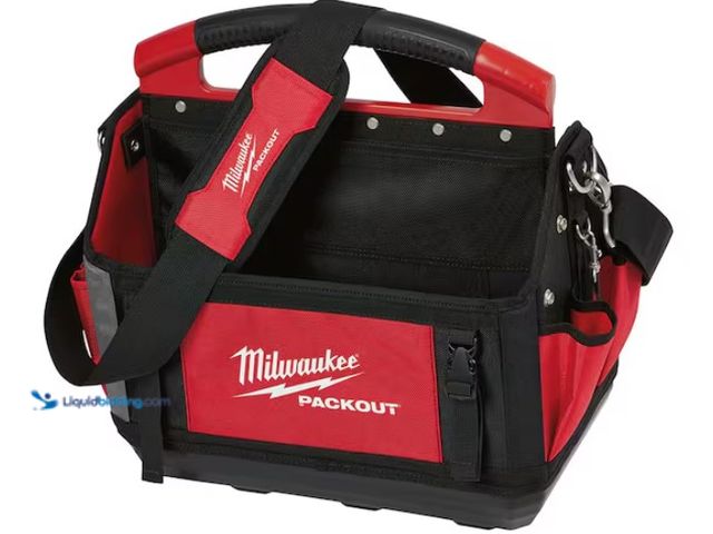 Lot 49-1578146 - Milwaukee 15 in. PACKOUT Tote, 1680 Ballistic Material Construction, Model # 48-22-8315, New.   Ref#...