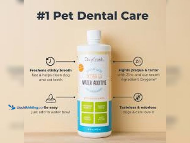 Lot 49-5485758 - QTY 2 - Oxyfresh Premium Pet Care Solution Cat & Dog Dental Water Additive, 16-fl oz bottle. New. BB...