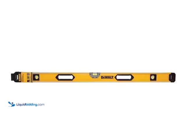 Lot 49-5573552 - DEWALT
48 in. Magnetic Box Beam Level, Factory Sealed