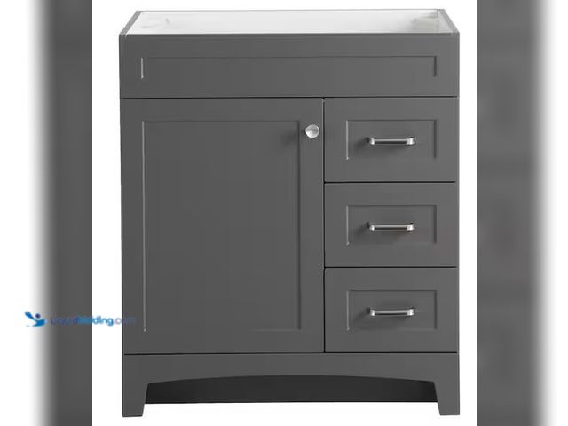 Lot 49-5486214 - Home Decorators Collection
Thornbriar 30 in. W x 22 in. D x 34 in. H Bath Vanity Cabinet without To...