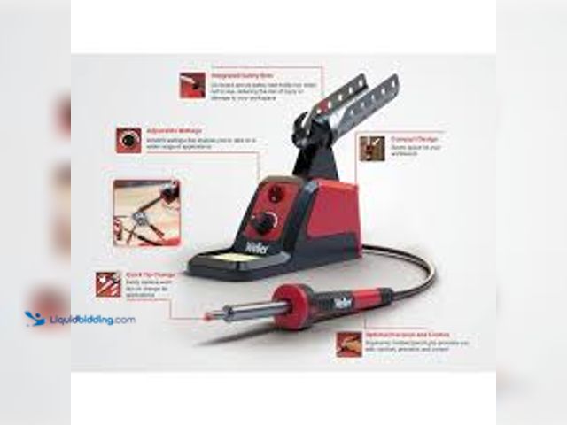 Lot 49-5479025 - Weller Corded Electric Soldering Iron Station with WLIR60 Precision Iron. Model # WLSK6012HD Unused ...