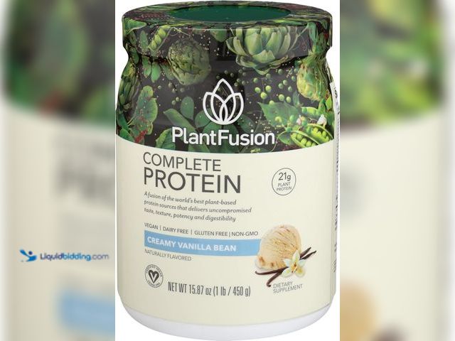 Lot 49-5413272 - PlantFusion Complete Vegan Protein Powder - Plant Based Protein Powder With BCAAs, Digestive Enzymes...