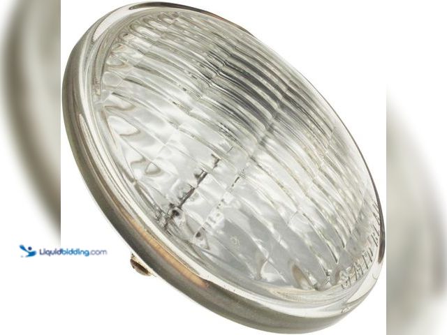 Lot 49-5410254 - Lot of 4. 7613, 8 Watt, PAR36, 2 Screw Terminals Base, Sealed Beam PAR36 Light Bulb (1 Bulb) unused
