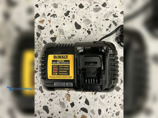 Lot 49-3564715 - Dewalt DCB1106 Battery charger, Unused.