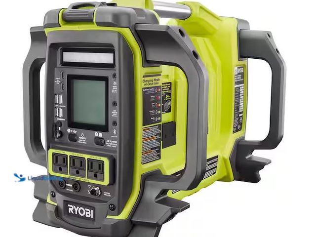 Lot 49-1568192 - RYOBI 40V 1800-Watt Portable Battery Inverter Power Station and 4-Port Charger (Tool Only) Model # R...
