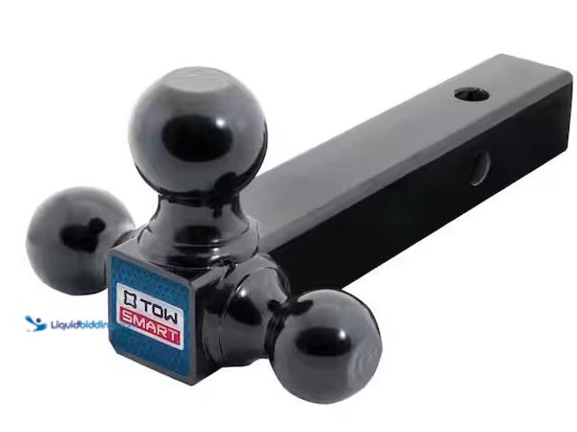 Lot 49-3530413 - TowSmart
Class 3 Up to 10,000 lb. 1-7/8 in., 2 in, and 2-5/16 in. Ball Diameters TriBall Adjustable...
