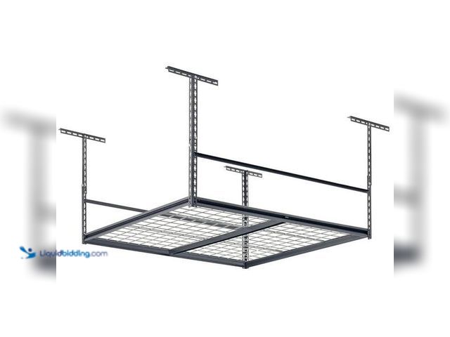 Lot 49-5452572 - Muscle Rack
47 in. W x 28 in. H x 47 in. D Adjustable Height Metal Heavy-Duty Overhead Garage Stora...