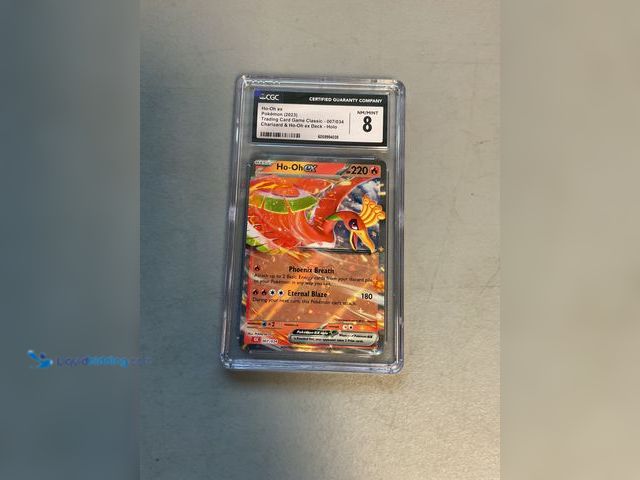 Lot 49-1811388 - COLLECTIBLE GRADED CARD! HO-OH EX 007/034 CGC 8 NM/MINT