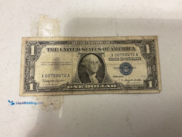 Lot 49-2009097 - Other WOW AN AMAZING 1957 B UNITED STATES 1 DOLLAR SILVER CERTIFICATE BLUE SEAL AN AMAZING LOT FOR A...