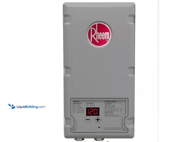 Lot 49-5514705 - Rheem
4.1 kW, 208-Volt Thermostatic Tankless Electric Water Heater, Commercial Internet # 315052846...