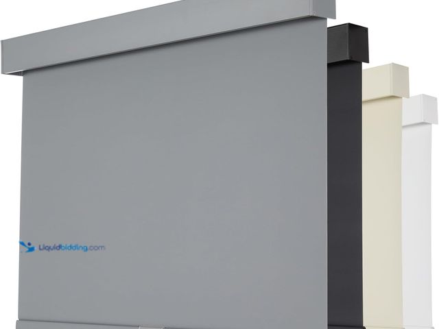 Lot 49-5485887 - Persilux Blackout Roller Blinds for Indoor Windows, Cordless Roller Shades with Valance, Thermal Ins...