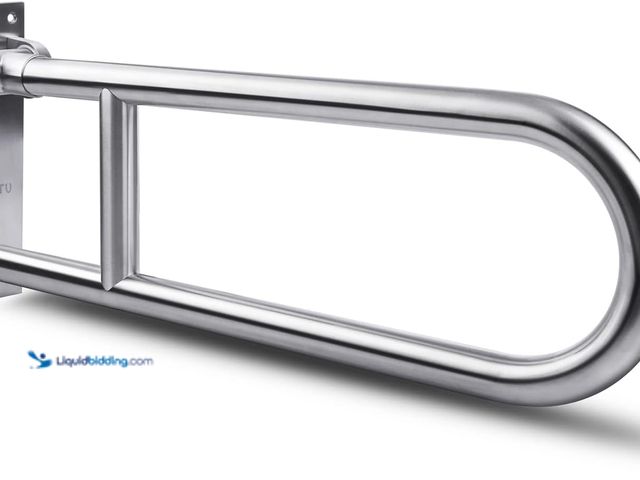 Lot 49-5553158 - 29.5 INCH Toilet Grab Bar Stainless Steel Handicap Rails Grab Bars Bathroom Support for Elderly Bari...