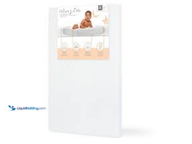 Lot 49-5488086 - Dream On Me 3 in. White Extra Firm Portable Crib Mattress. Model # 24x. Unused