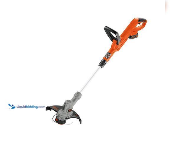 Lot 49-5406274 - Black+Deckar 20V MAX Cordless Battery Powered 2-in-1 String Trimmer & Lawn Edger Kit with (1) 2Ah Ba...
