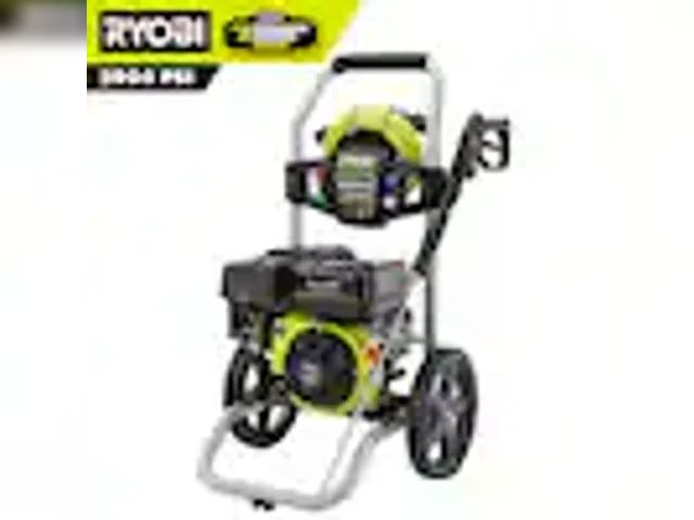 Lot 49-5438641 - RYOBI
2900 PSI 2.5 GPM Cold Water Gas Pressure Washer with 212cc Engine. Item is Used, Has compress...