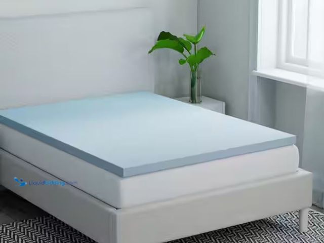 Lot 49-1623421 - Style Well 3 in. Gel Infused Memory Foam King Mattress Topper, Model # THD-MFVT-3K, New. (NOTE: Fact...