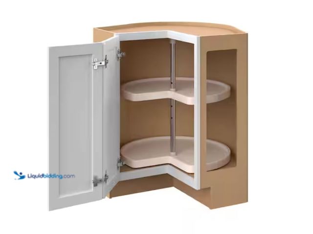 Lot 49-2026162 - PARTS AND REPAIR LOT - Hampton Bay Courtland 30 in. W x 30 in. D x 34.5 in. H Assembled Shaker Lazy ...